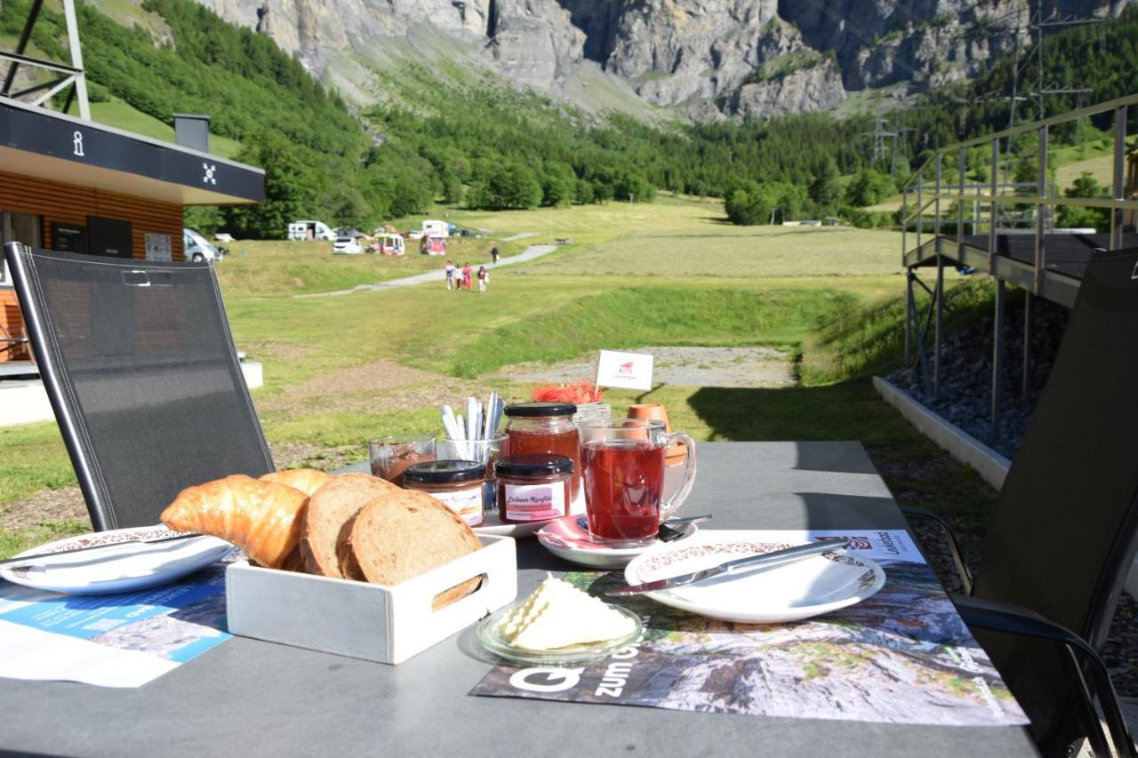 Campingplatz Mit Restaurant & Sportarena Лойкербад Экстерьер фото