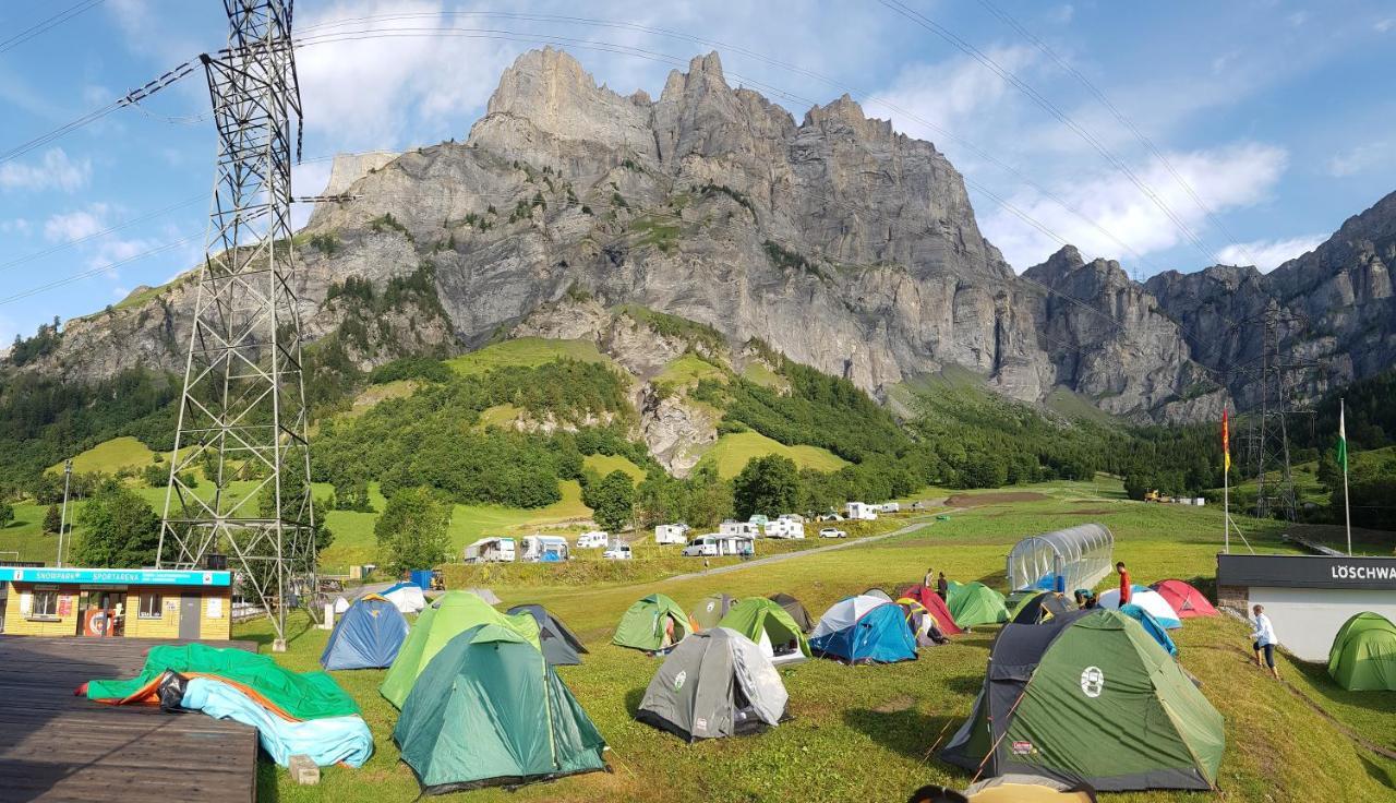 Campingplatz Mit Restaurant & Sportarena Лойкербад Экстерьер фото
